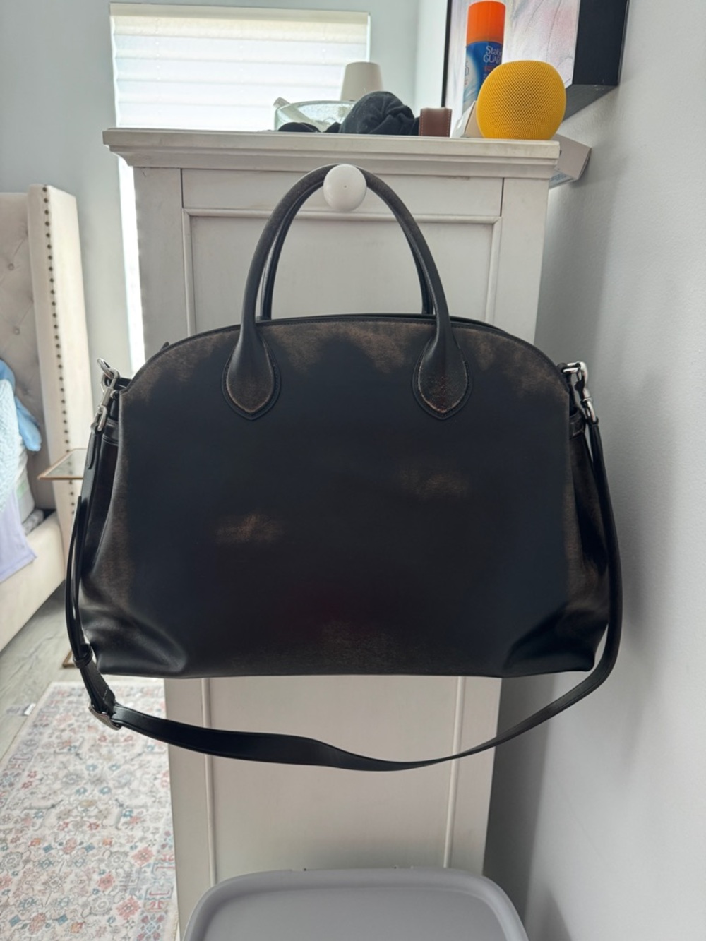 Coach loved leather Dome Satchel with Charm 48cm - Picture 2 of 5